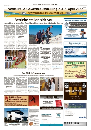 Sonderseiten Sauerlandkurier Werbegemeinschaft