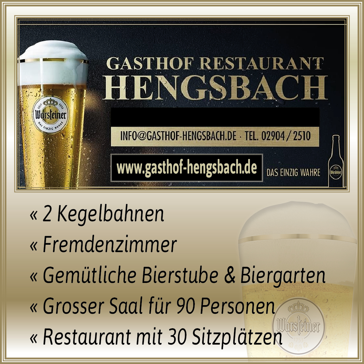 Gasthof Restaurant Hengsbach